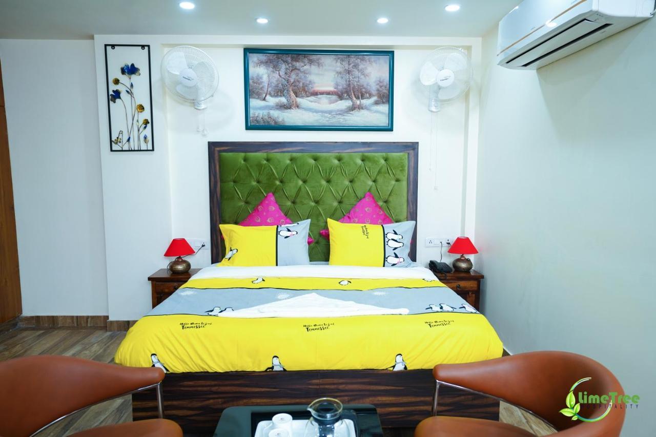 Lime Tree Hotel Near 32Nd Avenue Sector 29 غورغاون المظهر الخارجي الصورة