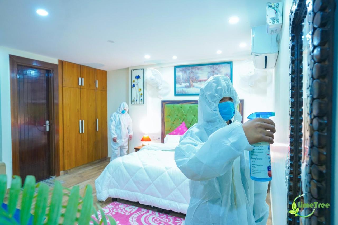Lime Tree Hotel Near 32Nd Avenue Sector 29 غورغاون المظهر الخارجي الصورة