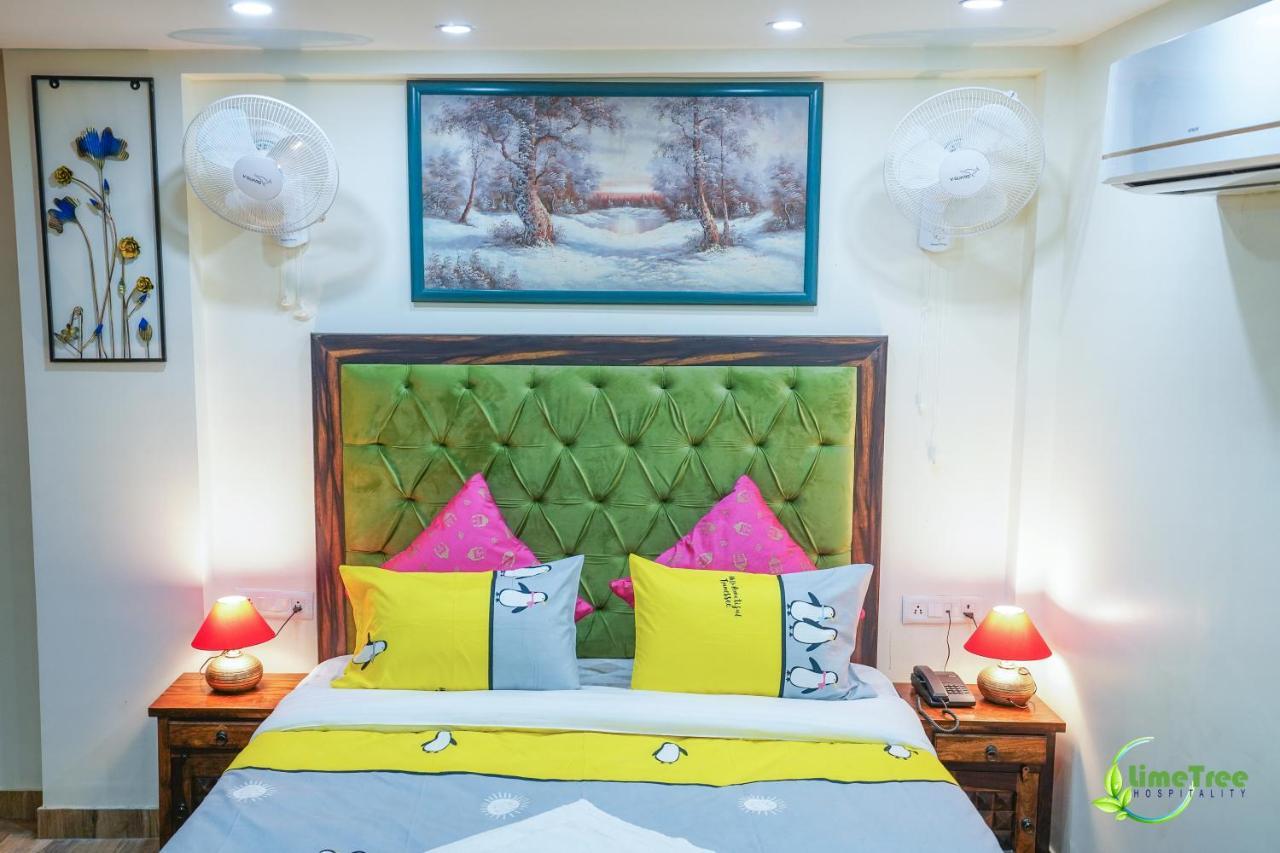Lime Tree Hotel Near 32Nd Avenue Sector 29 غورغاون المظهر الخارجي الصورة